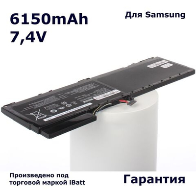 Аккумулятор iBatt 6150mAh, для AA-PLAN6AR iB-A630 BA43-00292A
