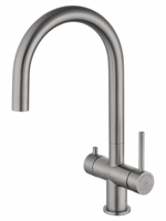 Смеситель для кухни c подключением фильтра WONZON & WOGHAND, Брашированный никель (WW-3211-BS)