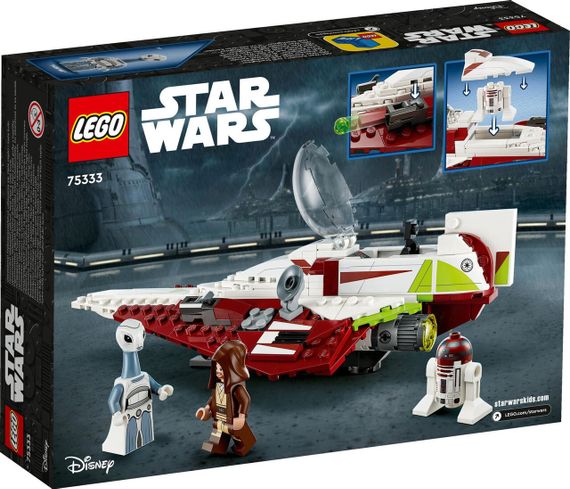 Lego konstruktor 75333 Obi-Wan Kenobis Jedi Starfighter