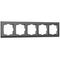 Рамка Werkel Stark на 5 постов графит W0051864 4690389194535