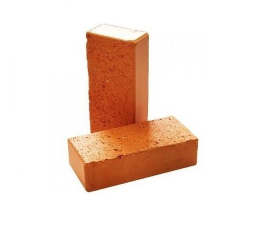 Кирпич красный полнотелый одинарный М200 250х120х65 мм