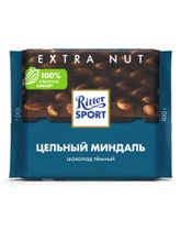 Шоколад тёмный Ritter Sport Цельный миндаль 100 г x 2 шт