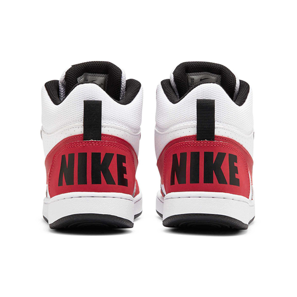 Кроссовки Nike Court Borough Mid GS Gym Red White