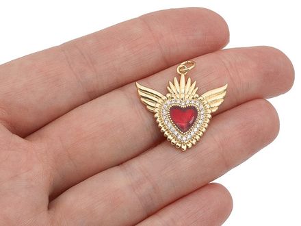 Подвеска "Сердце", 23мм