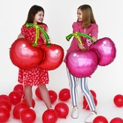 Шар фигура Вишня красная