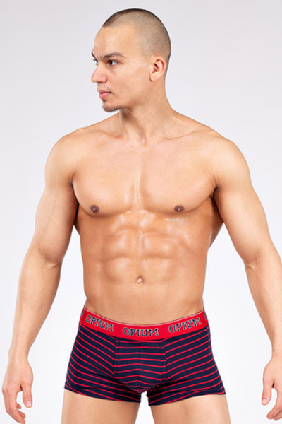 Мужские трусы R-123 Синий-Красный