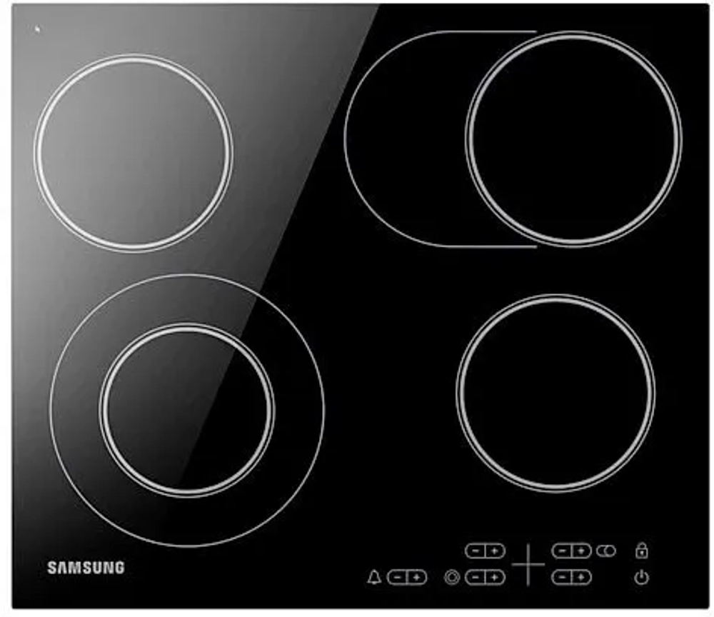 Стеклокерамическая варочная поверхность Samsung NZ64T3516AK/WT