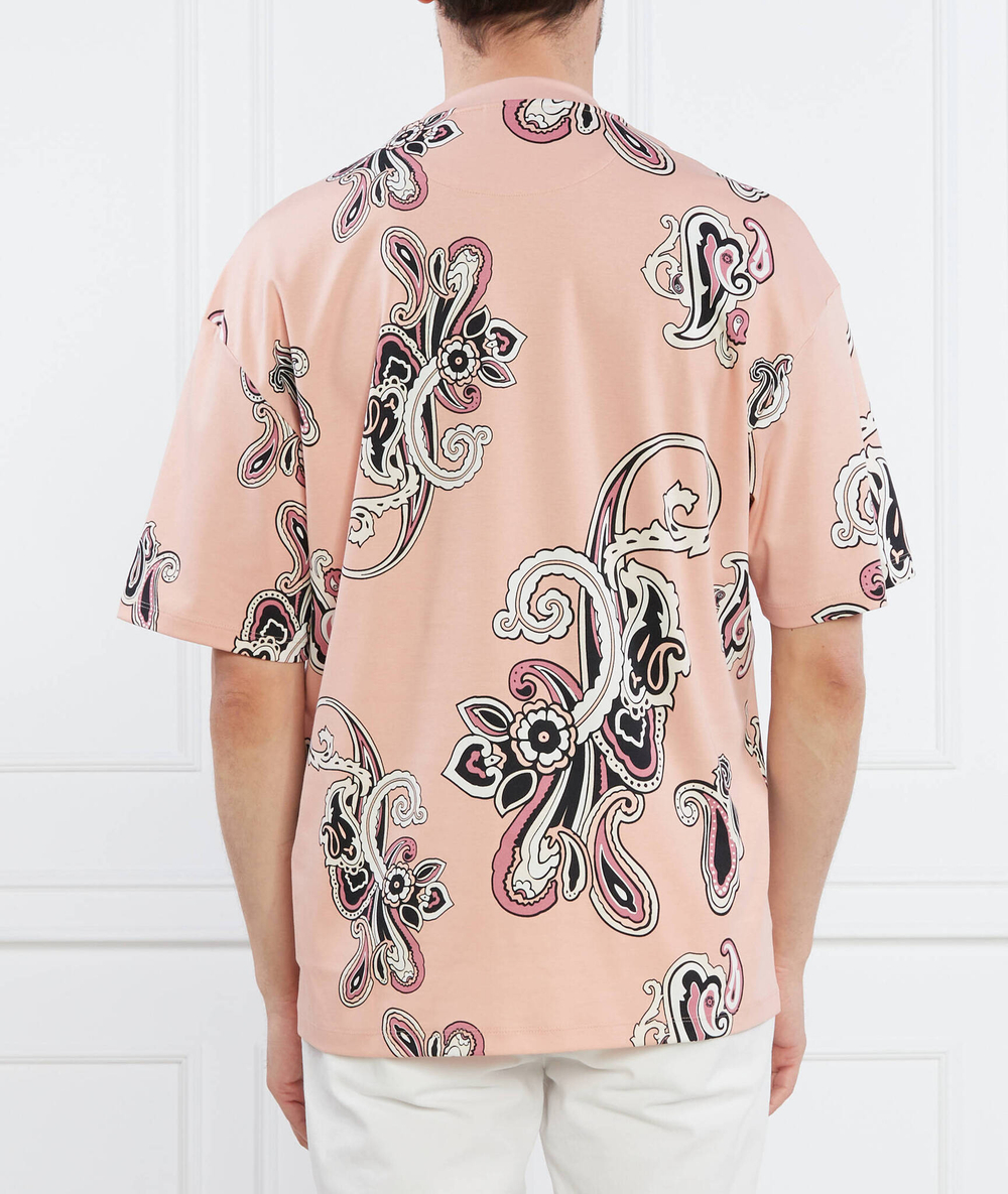 Футболка HUGO - розовый(50492954)