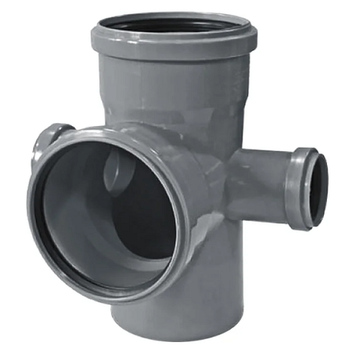 Крестовина Sinikon Standart 110x110x50 мм 87° серая двухплоскостная (арт. 512037.R)