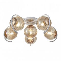Потолочная люстра Arte Milano AMALFI-326208 326208/5+1 WH+FG