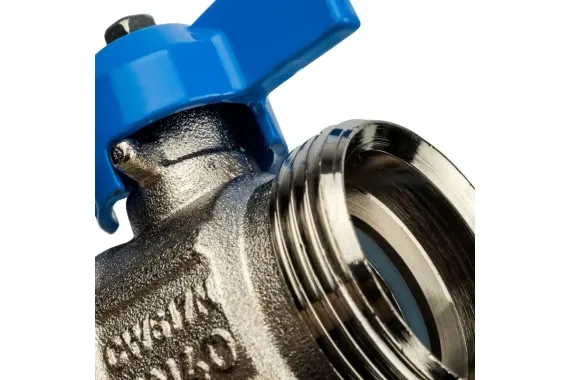 Комплект шаровых кранов STOUT с термометрами 1” 30329