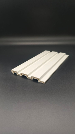 Реечная панель 3Д Prof ПВХ М Белый 120х2950 мм