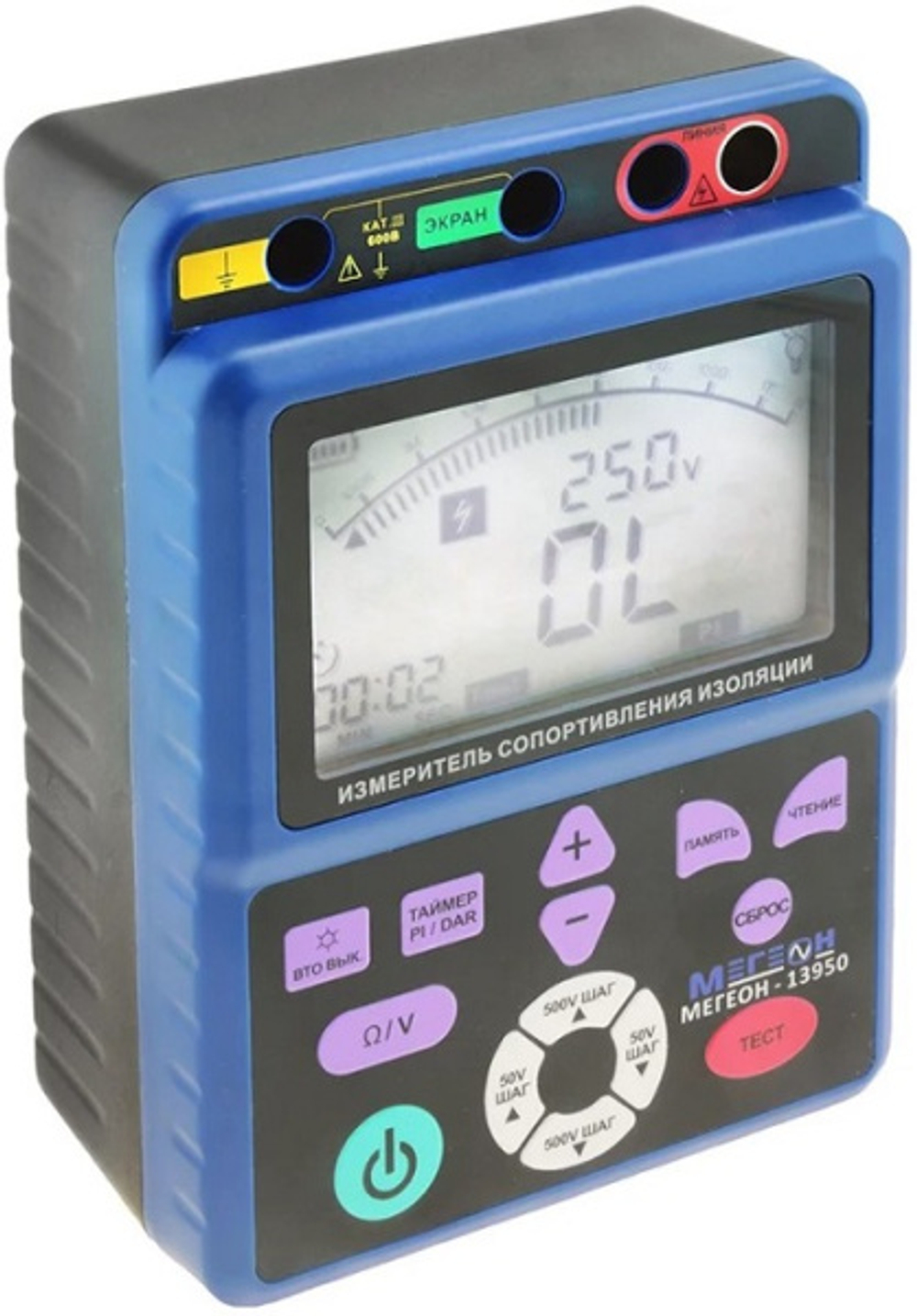 Измеритель сопротивления изоляции МЕГЕОН 13950