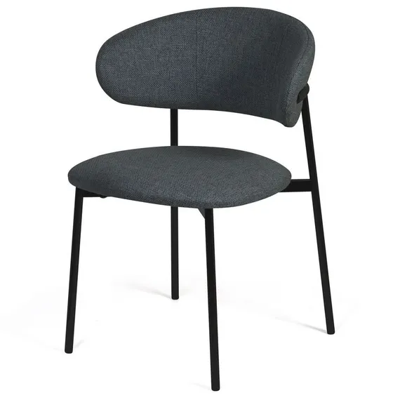 Стул Adele, темно-серая рогожка