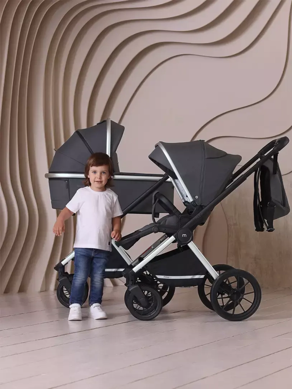 Коляска универсальная 3 в 1 Mowbaby Tilda