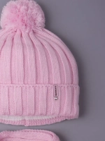 Шапка для девочки осенняя и шарф