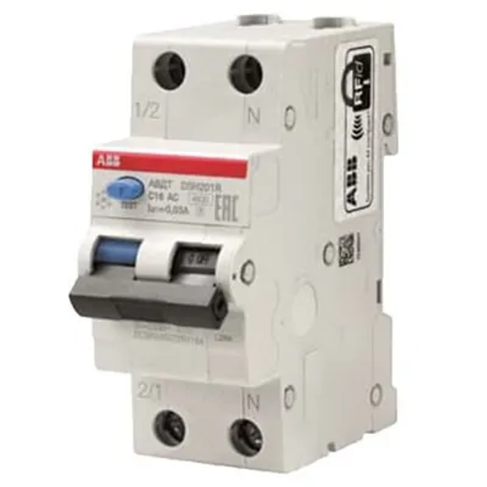 2CSR245072R1254 ABB Автоматический выключатель дифференциального тока DSH201R C25 25А/30mA