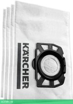Комплект одноразовых мешков для пылесоса Karcher WD 3/2 Plus (2.863-314.0)