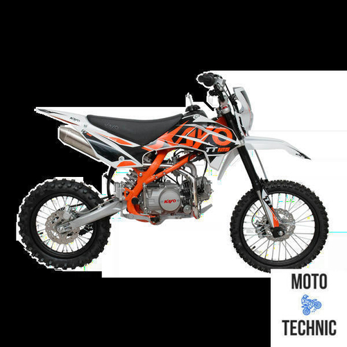 Питбайк KAYO BASIC K125EM 17/14 KRZ (механ. сцепл., эл. стартер 2024 г.)