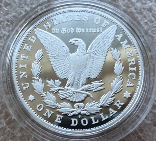 1 доллар Morgan орёл 2023 г двор S