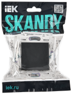 SKANDY Вывод кабеля SK-O01G графит IEK