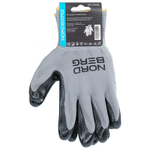 NORDBERG (NPG1508GB) Перчатки маслобензостойкие, серая основа и черное покрытие