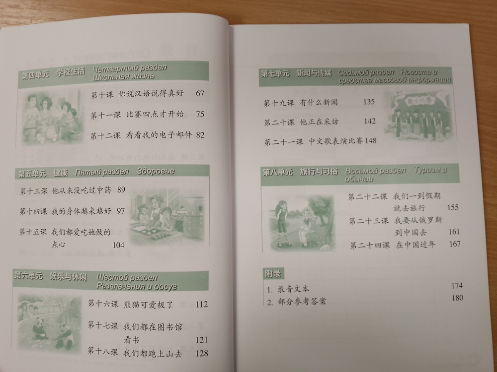 Веселый урок. Китайский язык для школьников. Третья часть - Рабочая тетрадь