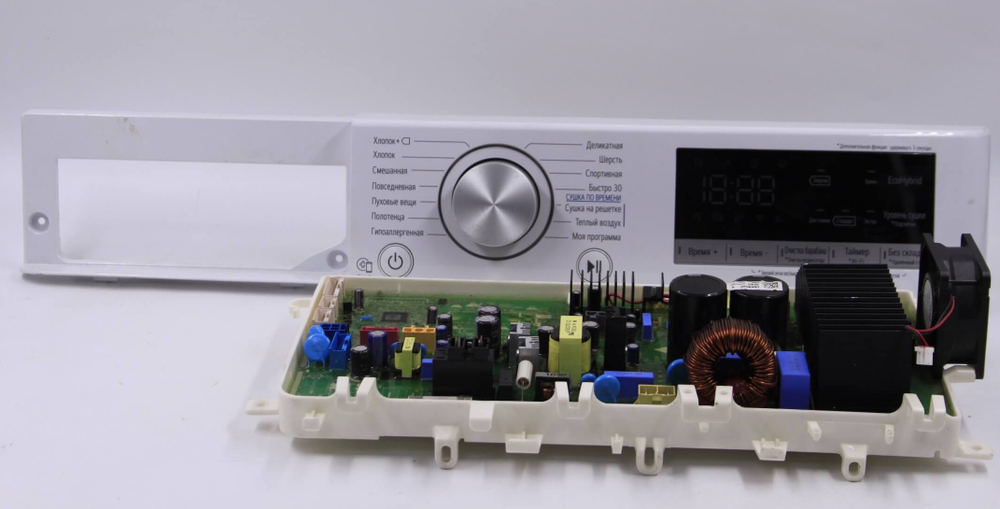 Модуль управления сушильной машины LG DC90V5V0W (В сборе с пластиком)