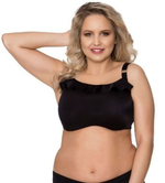 Купальный бюстгальтер-топ с рюшевой отделкой (Размер: 65J) (Цвет: черный)