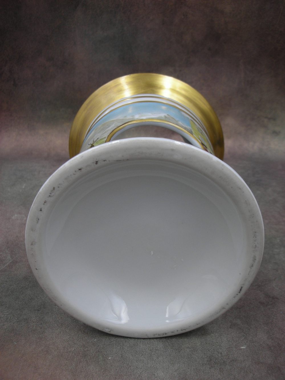 Фарфор. Чайник заварной с батальной сценой. Солдат. Наполеон. Германия