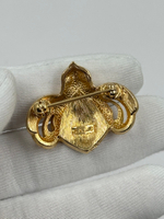 Брошь Шмель Swarovski