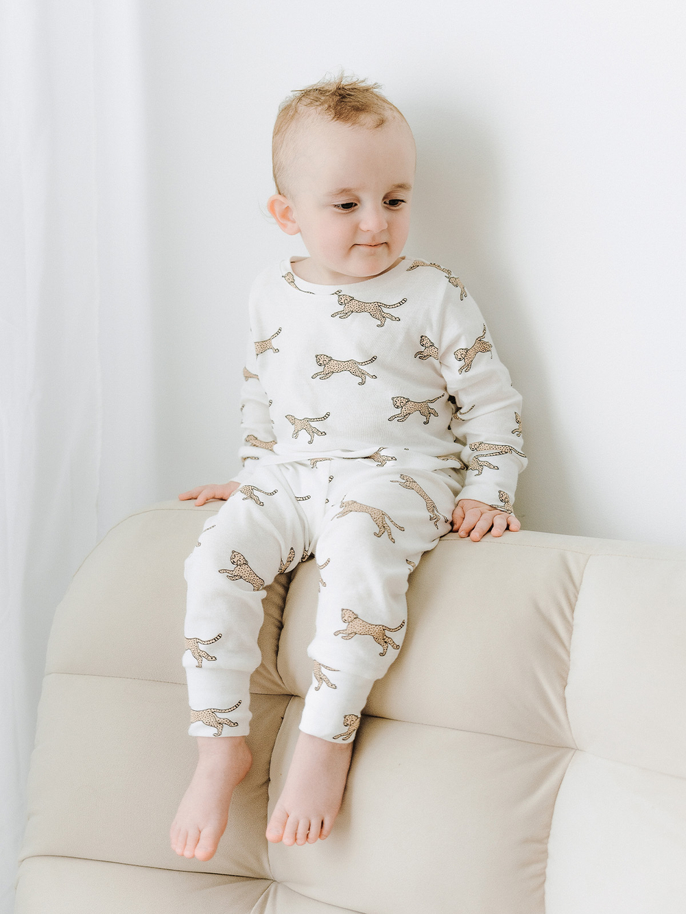 Пижама Mjölk Гепарды, на манжетах, уценка