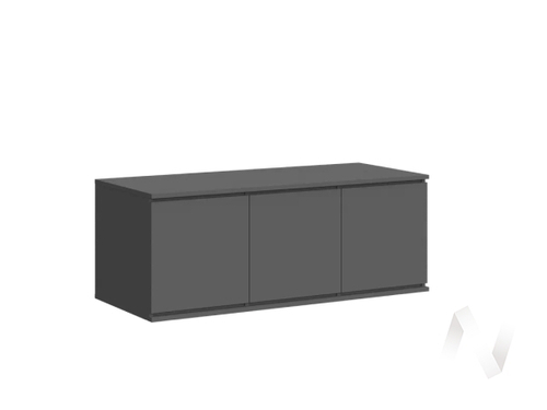 Антресоль к шкафу (1200) МС Челси (графит/графит)