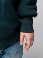 Свитшот для мальчика спортивный зеленый