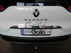 Оцинкованный фаркоп на Renault Espace 2015-2022 (без электрики), Galia R096A