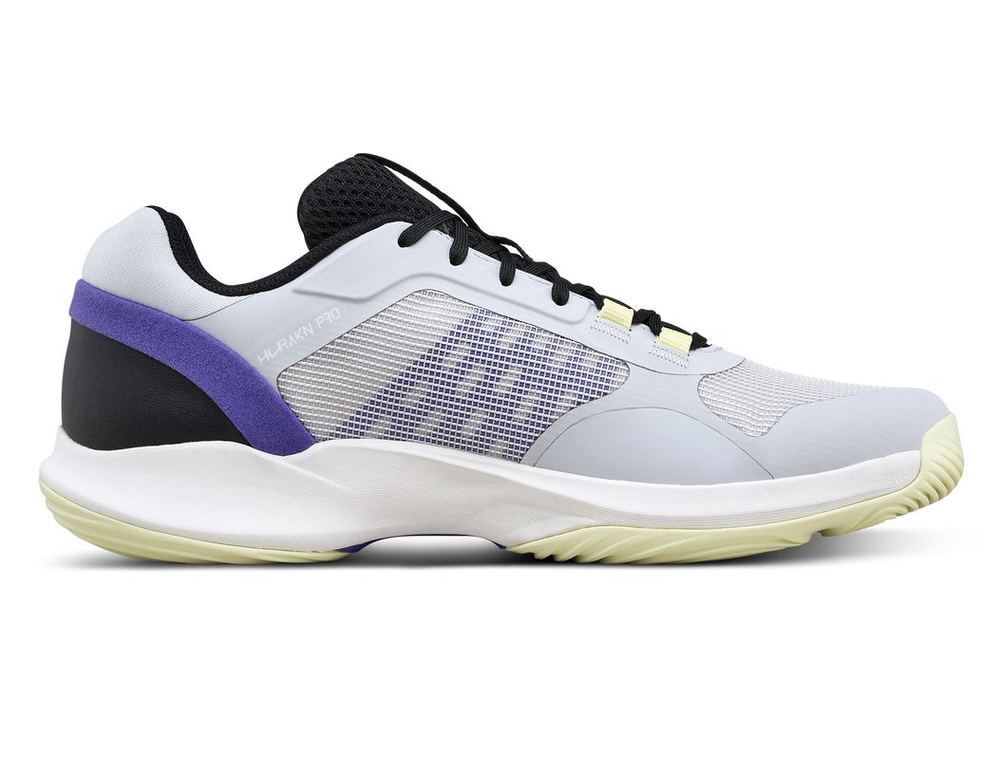 Мужские кроссовки для Падел Wilson Hurakn Pro V2 - gray dawn/black/tender yellow
