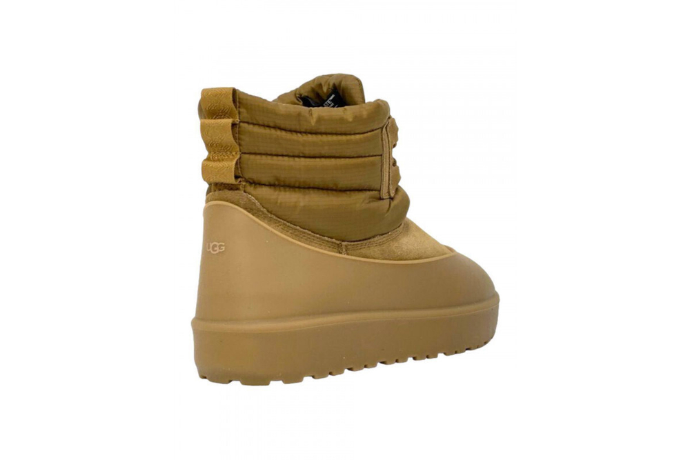 UGG Mens Classic Mini Lace-Up Weather - Chestnut