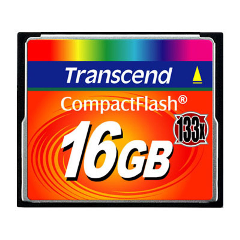 Карта памяти Transcend CompactFlash 133x (Type I) 16Gb