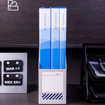 Лоток вертикальный DELI, пластик, серый