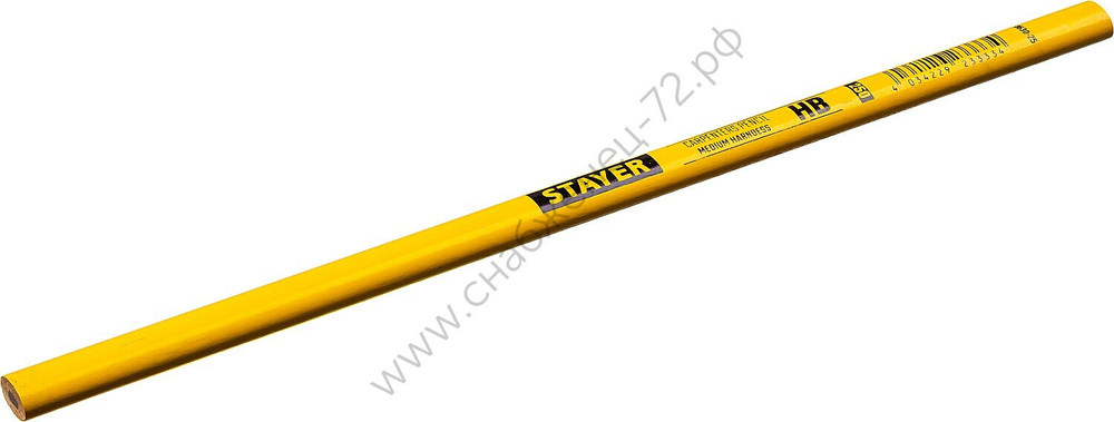 STAYER HB, 250 мм, Удлиненный строительный карандаш плотника, MASTER (0630-25)