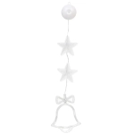 Фигура светодиодная «Колокольчик» 14*18.5 см (батарейки 3 ААА), 1 реж, Белый