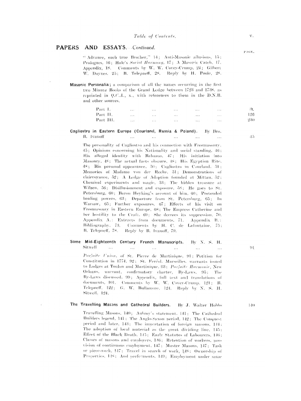 Ars Quatuor Coronatorum. Volume XL | W.J. Songhurst; L. Vibert