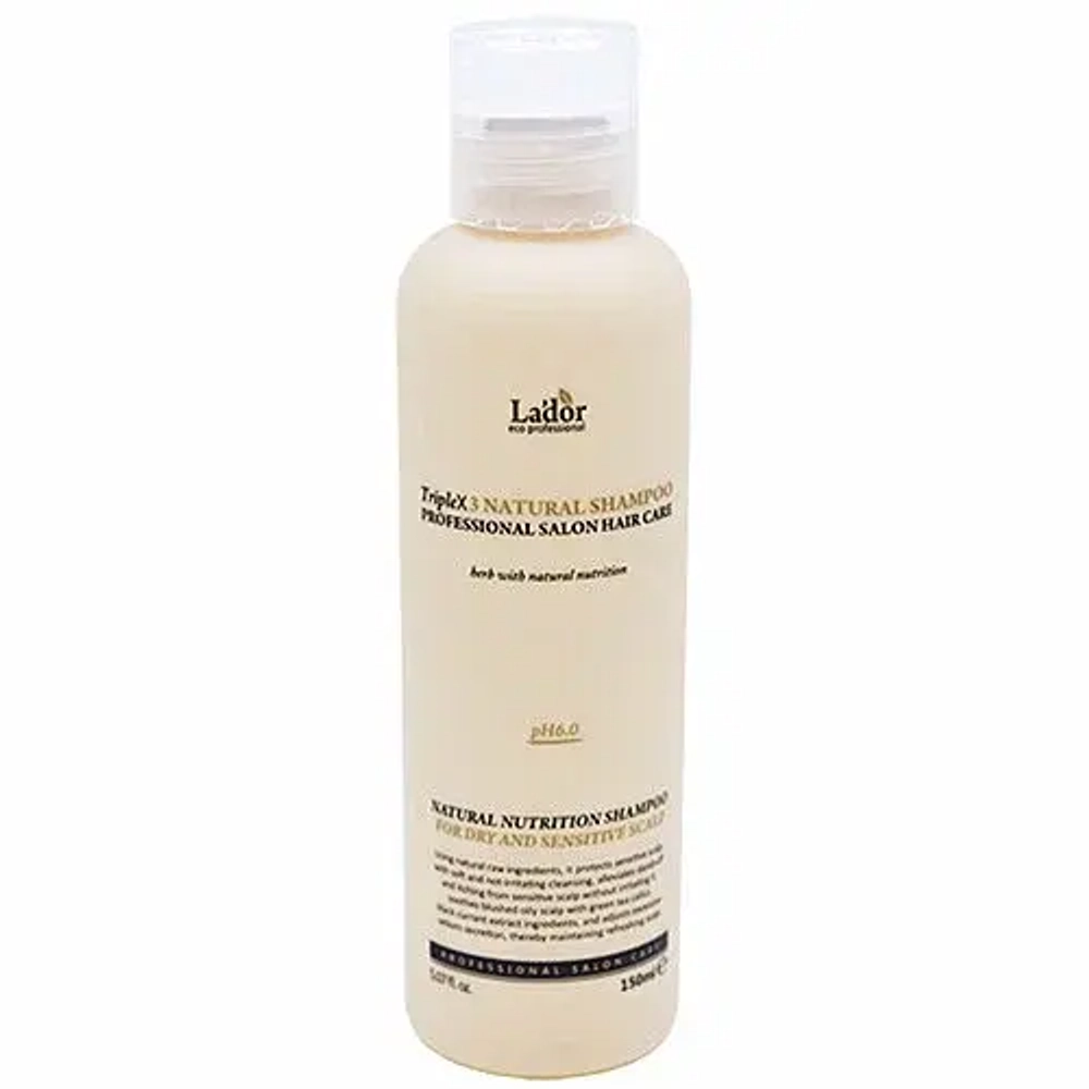 Lador Шампунь с натуральными ингредиентами - HP6.0 Triplex natural shampoo