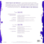 Al Di Meola, John McLaughlin, Paco De Lucia / Saturday Night In San Francisco (Limited Edition)(Clear Vinyl)(LP)