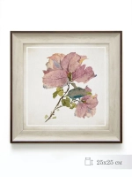 Картина на натуральном холсте "Весенний прованс" 25*25 см