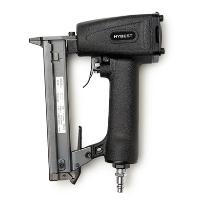 Пистолет скобозабивной для ротанга Hybest 425K (пневматический, скобы ротанг тип 400К 18Ga)