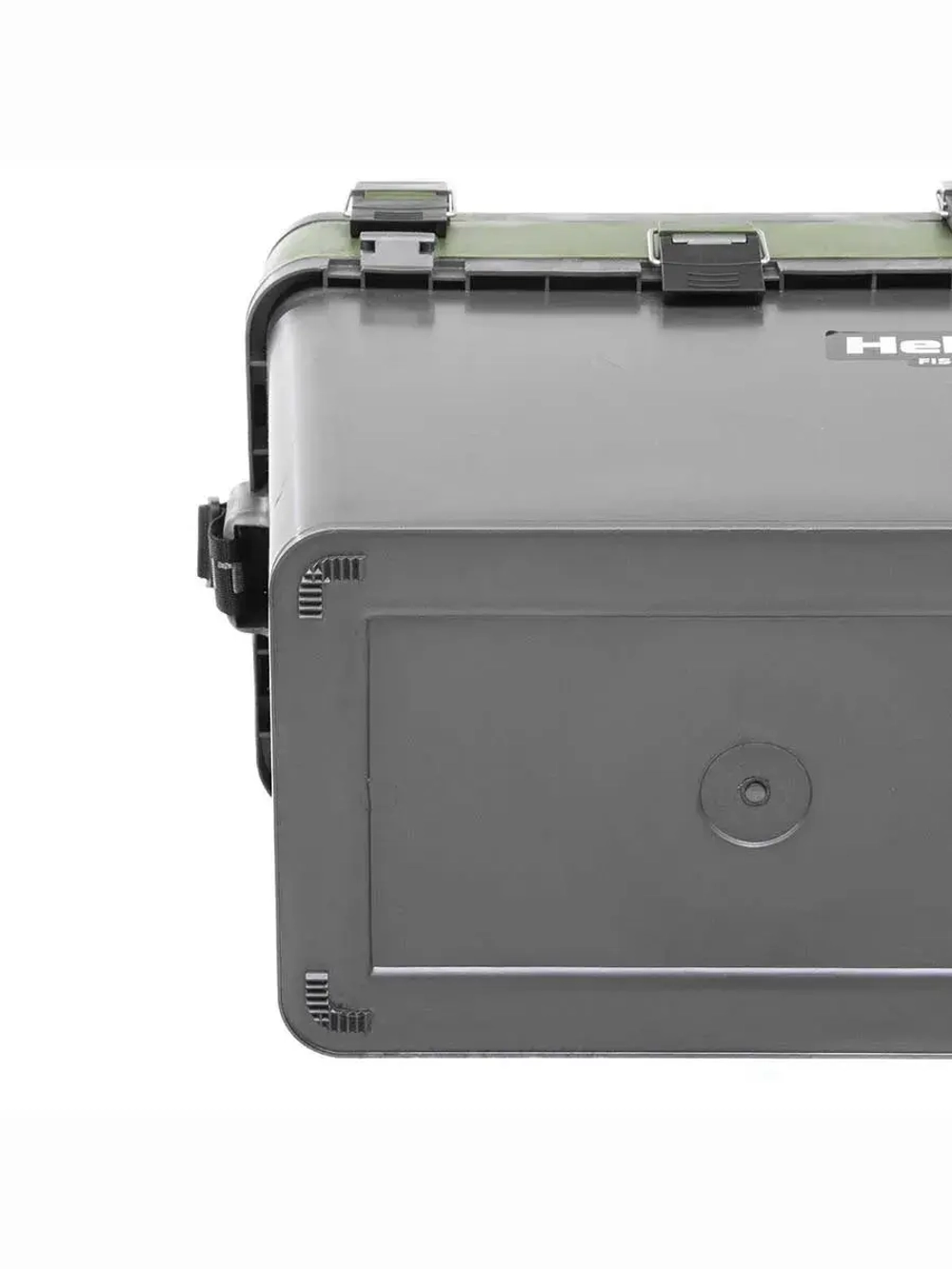 Ящик рыболовный зимний для хранения снастей серый/хаки