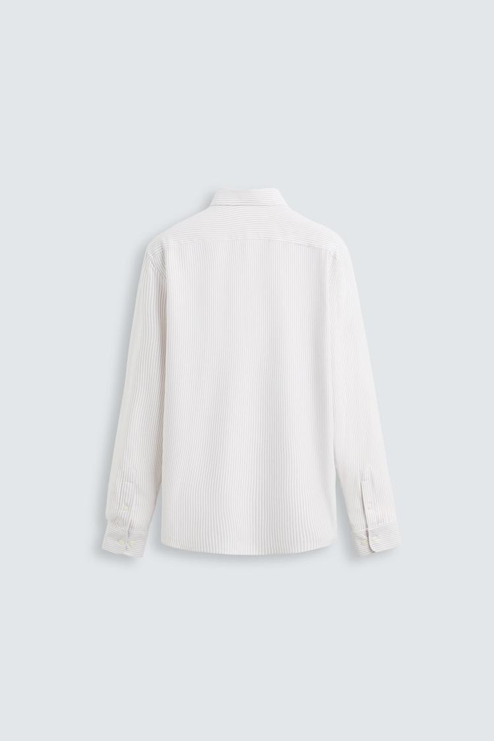 ZARA РУБАШКА REGULAR-FIT, ЭКРЮ/БЕЖЕВЫЙ