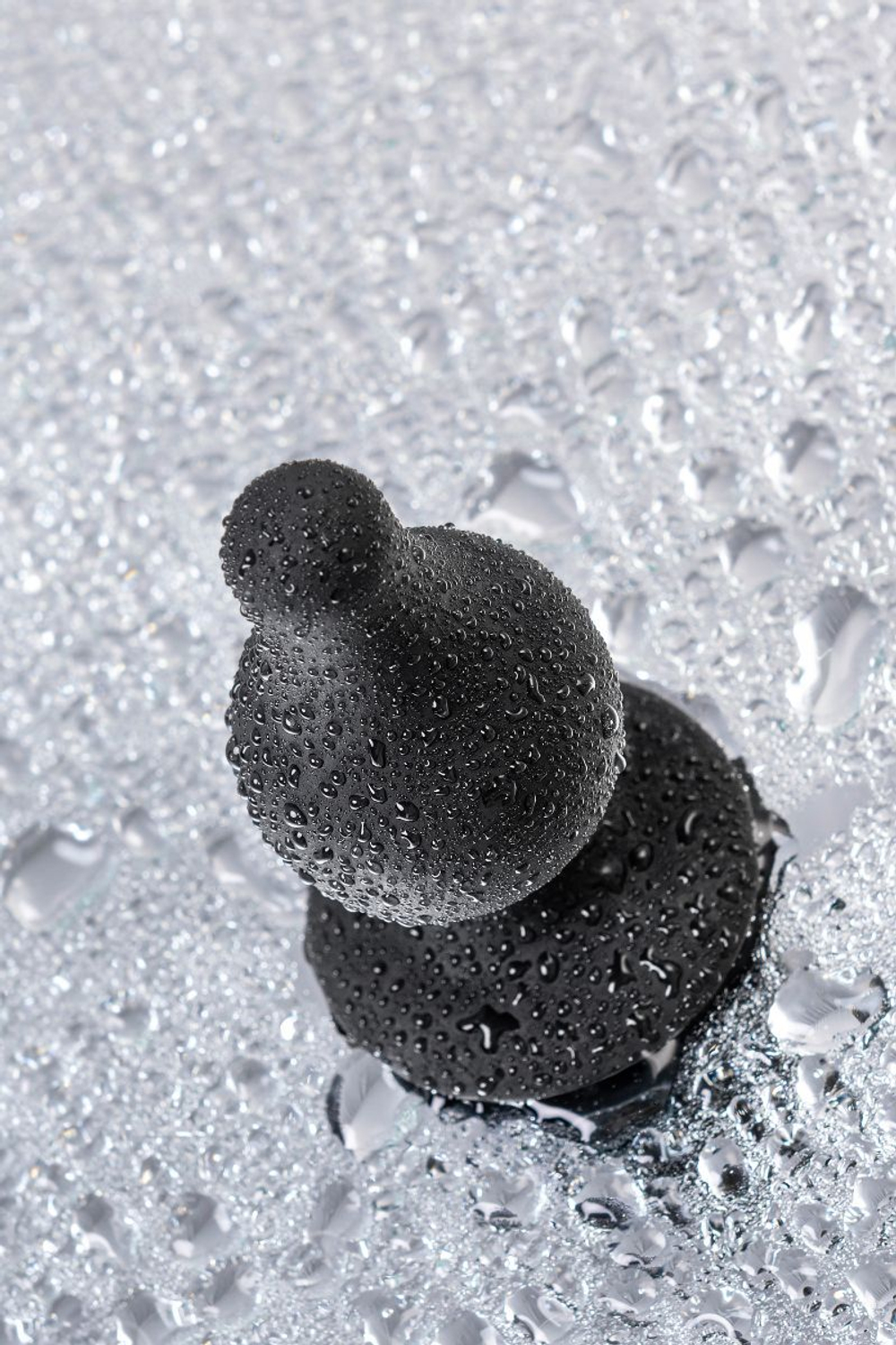 Черная анальная втулка Spade S