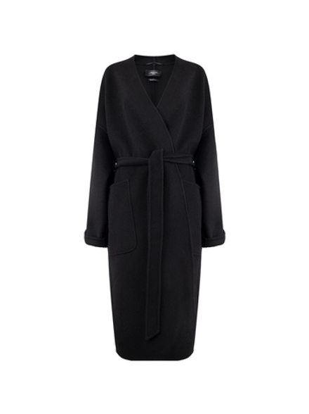 MAX MARA пальто - черный.